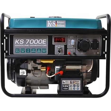 KS 7000E generador de energía generador de energía generador de gasolina de emergencia 5.5 kW
