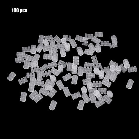 Lot de 100 protections de câble de frein et de dérailleur en silicone pour vélo, avec joints toriques. Accessoires pour vélo. (1/5)