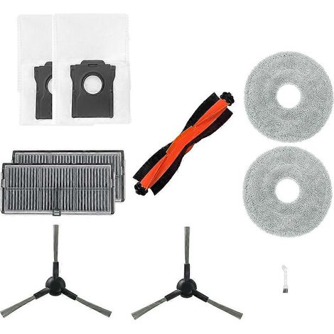 Convient pour la recherche d'accessoires pour balayeuse X30. Brosse principale, filtre, sac à poussière, chiffon de remorquage (1/5)