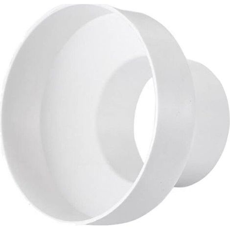 Adaptateur réducteur pour conduits de ventilation pour systèmes en ligne (150-100 mm) (1/4)