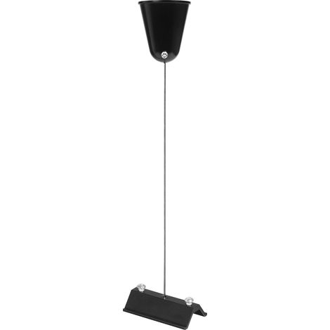 OSRAM Accessoires suspension optionnel TRACKLIGHT, noir, pour une suspension facile des rails d'alimentation, design moderne de type loft, pour la mise en œuvre de différents arrangements (1/5)