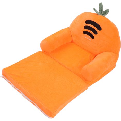 Canapé-lit enfant avec dossier, fauteuil 2 en 1, canapé enfant mignon à motifs de dessins animés avec fonction couchage, 2 couches (1/5)