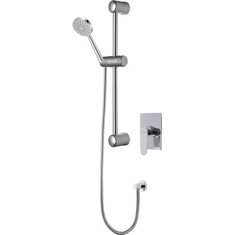 Presto Dalma K17207300 Conjunto ducha monomando mezclador empotrable 1 vía Dalma cromo (1/2)
