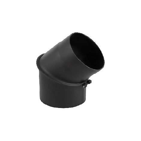 Coude réglable 0 à 45°- Conduit acier peint 2 mm  180  mm (1/2)