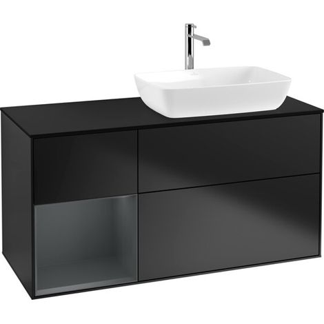 Villeroy & Boch F802HGPD Armoire sous-lavabo Finion F80 (1/2)