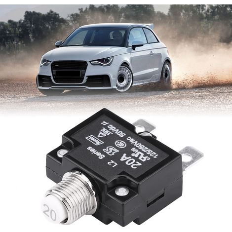 Disjoncteur Thermique Réarmable 20A 125/250V Protecteur Surcharge Surintensité pour Groupe Électrogène (1/5)