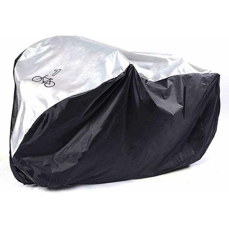 Housse de vélo d'extérieur, protection UV, anti-poussière, imperméable et résistante à la pluie housse de protection pour vélo housse imperméable pour vélos de route et VTT. (1/5)