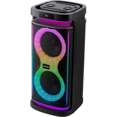 Enceinte Bluetooth - AVIZAR - Modèle Party X40 - 40W RMS - 3600 mAh - Effets Lumineux