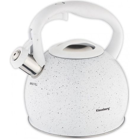 Bouilloire sifflante 2L Klausberg KB-7319 en marbre (1/5)