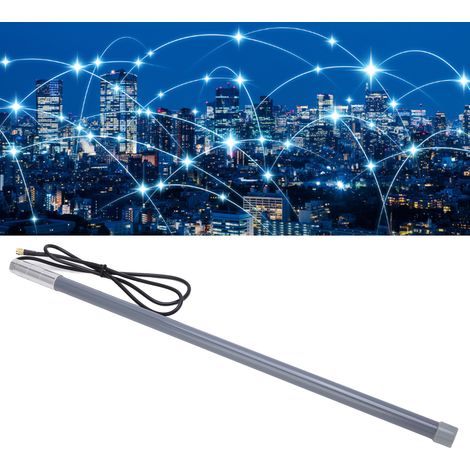 Antenne omnidirectionnelle en fibre de verre à émission par câble BLG-433-CX-60, conçue pour les environnements difficiles, offrant une amplification du signal et une étanchéité optimale. (1/5)