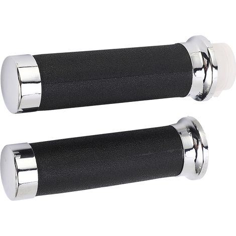 1 paire de poignées de guidon ergonomiques antidérapantes pour moto Shadow 400 750 VT600 VT750 (1/5)