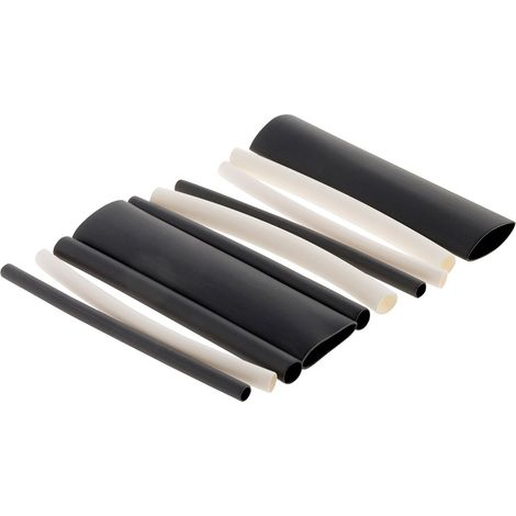 10 gaines thermo rétractables fils Ø1,6mm à Ø12,7mm - Zenitech (1/2)