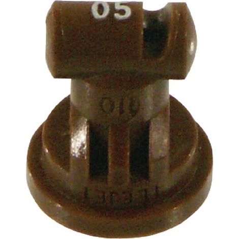 Boquilla chorro gran 谩ngulo TT 110掳 05 marr贸n pl谩stico TeeJet TEEJET TT11005VP
