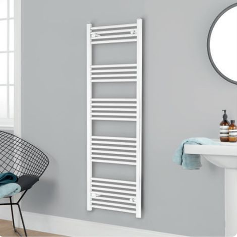 Heatwave Harmony White Ladder Towel Rail 1600mm (H) x 600mm (W) (1/2)