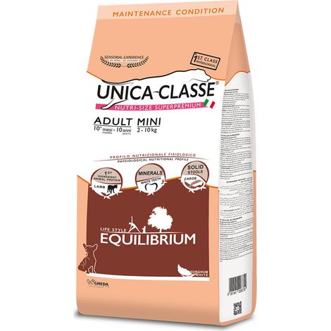 Unica Classe -Adult Mini Equilibrium Dry - Agnello