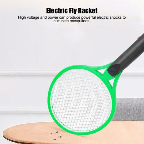 Toivize Raquette Électrique Anti-Moustiques Triple Grille Portable Élimination Insectes (1/5)