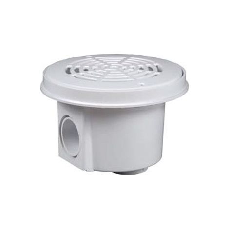 Pièce à sceller piscine - Bonde de fond LUXE à coller - Liner de Hayward (1/2)