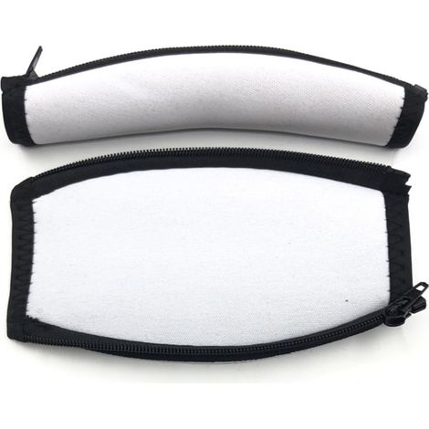 1 housse en mousse, 2 oreillettes en cuir et 2 coussinets d'oreille, accessoires pour casque, compatibles WH-CH710N CH720N (1/5)