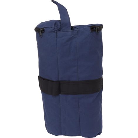 MINKUROW Pavillon-Sandsack, großer Sandsack, Werbung, Zelttasche, winddichter Sandsack, Outdoor-Überdachung, zusammenklappbar, Marineblau (1/5)