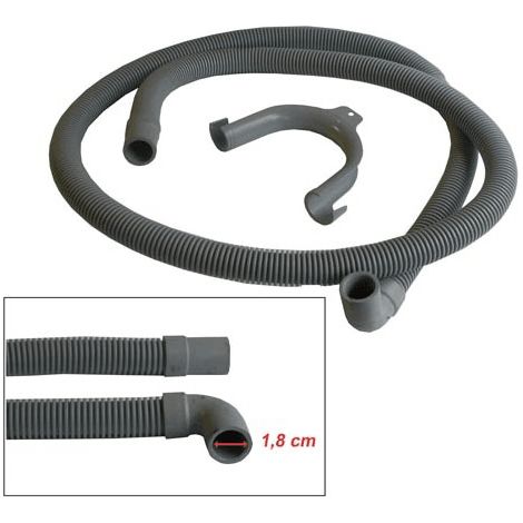 TUYAU DE VIDANGE 2 METRE POUR LAVE LINGE WHIRLPOOL - 481953029035 (1/2)
