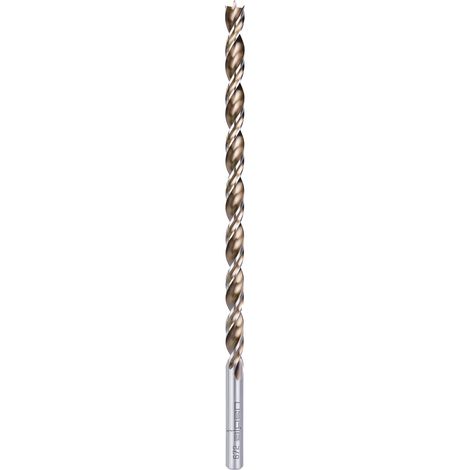 broca alpen madera larga timber twist ø 5,0 x 250 mm. (blister 1 unidad)