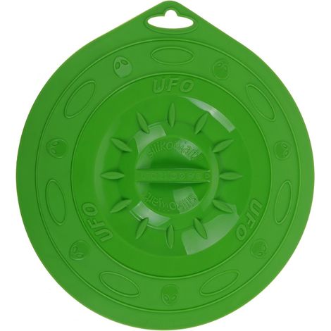 Silikomart Coperchio Paraschizzi UFO, Silicone, Verde, 21 cm (1/4)