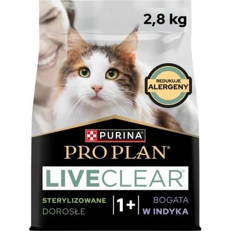 PURINA PRO PLAN LIVECLEAR STERILIZZATO Tacchino 2,8 kg