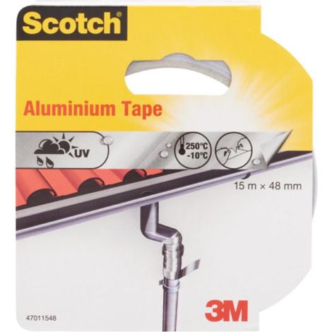 3m scotch cinta de aluminio altas temperaturas 4701 7100183851