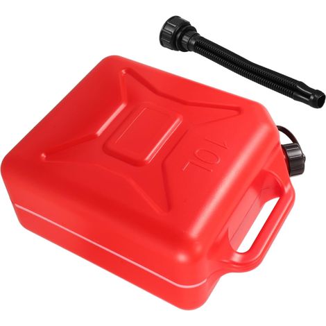 Bidon à Essence Réservoir Pratique et Portable pour Voitures et Conteneur Réutilisable pour Plein Air