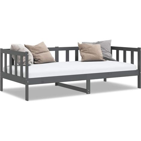 Maison Exclusive - Sofá cama sin colchón madera maciza de pino gr