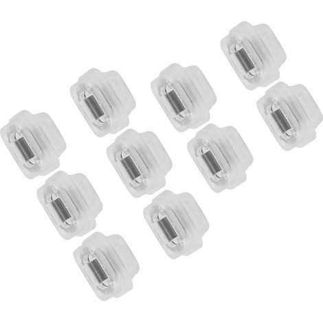 10pcs Clips de garniture de porte en plastique pour voiture, agrafes d'insertion intérieure, compatibles E46 E90 E91 E92 E93, fixation de panneau (1/5)
