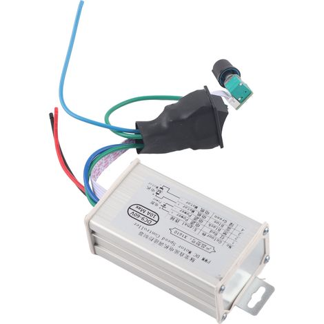 Régulateur de Vitesse PWM Bidirectionnel 10A pour Moteurs DC 9-60V (1/5)