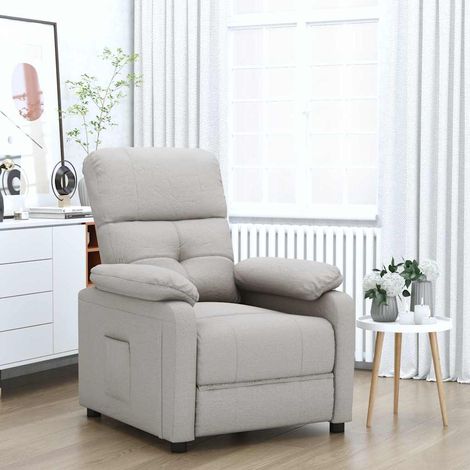 Fauteuil inclinable-Chaise de relaxation-Fauteuil Relax Taupe Tissu 787717 (1/5)