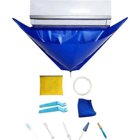Kit de nettoyage pour climatiseur : housse de protection étanche contre la poussière pour le démontage des climatiseurs - F (1/4)