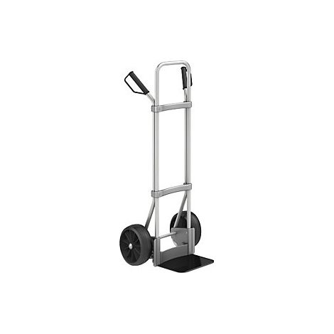 eurokraft pro Carrello per sacchi in alluminio piano di