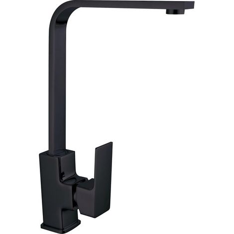 SERIE ELEGANT MISCELATORE LAVELLO CANNA ALTA NERO OP