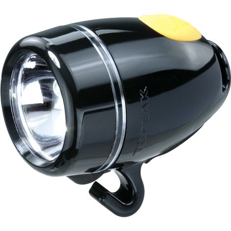 Feu Avant Vélo Whitelite Ii Noir - Visibilité Sécurité Renforcée - Topeak