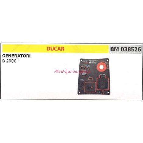 Panel de control DUCAR para generador D 2000i 038526