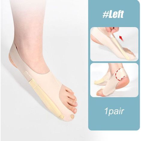1 pièce protège-chevilles, attelle orthopédique anti-oignon, version antidérapante — gauche, pour femmes et hommes (1/4)
