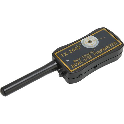 Détecteur de métaux portable haute sensibilité, précis petit chercheur avec indicateur LED pour plage, grotte, herbe (1/5)