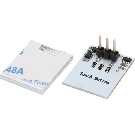 Kapazitiver Berührungsschalter mit störungsfreiem LED-Sensormodul (2,7 V–6 V) (Grün)