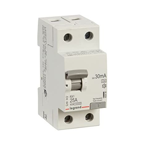 LEGRAND, 402036 - Interruptor de corriente residual (25 A, 30 mA, 2 pines, 25 A, 30 mA)