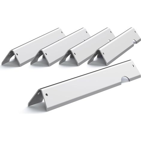 Barres aromatisantes de Rechange 66795 et 66032 pour Weber GS4 Genesis II 300, E/S-310 335 315 345, SE-335 310, EX-335 Pièces de Gril, GS4 Genesis II LX 340 pièces, Acier Inoxydable 16 GA Barres