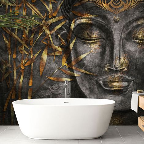Papier peint panoramique - Bouddha - 130 cm x 109 cm (1/4)