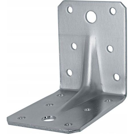 Connecteur d'angle isocèle 105x105x90x2 mm renforcé (1/2)