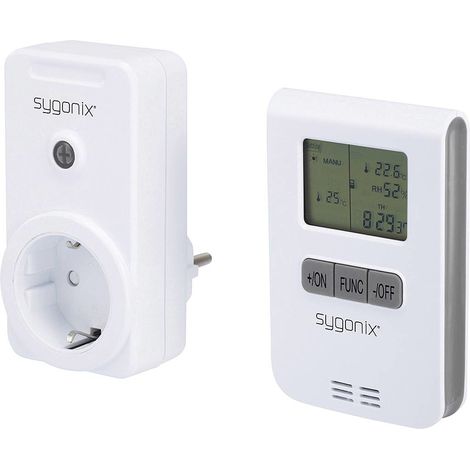 [NEUWERTIG] B-Ware Sygonix Rs2 W Funk Heizungssteuerung Set Zwischenstecker Schaltleistung Max 3500 W