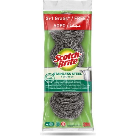 FPLUS scotch-brite® estropajo metalico inox 3+1 gratis 7100252204