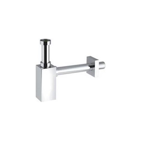 SIFONE "PIQUADRATO" PER LAVABO ABS Misura: 1" 1/4 - 32x250 mm