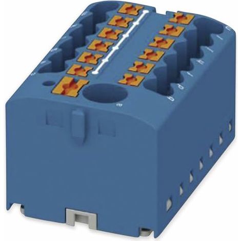 Phoenix Contact PTFIX 6/12X2,5 BU Bloque de distribución azul