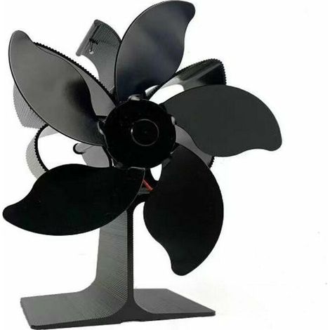 5-blade thermodynamic stove/fireplace fan for fireplace and stove accessories, eco-efficient fan, 15cm blade diameter (1/5)